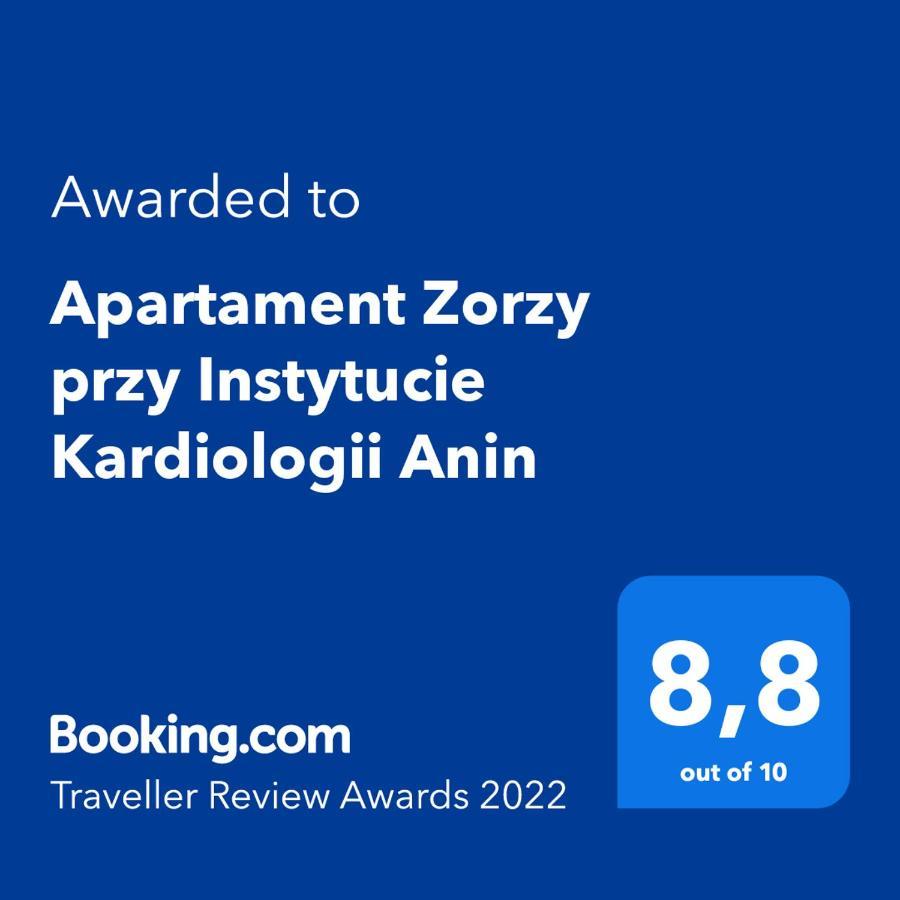 ワルシャワApartament Zorzy Przy Instytucie Kardiologii Aninアパートメント エクステリア 写真